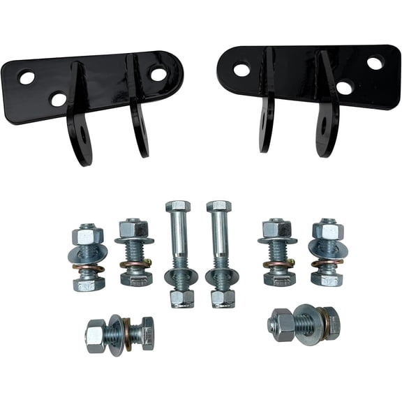 Front Upper Shock Relocation Extender Kit Lowered Truck Fit For 1963-1987 Chevrolet GMC C10 C20 K5 Blazer Jimmy 2WD