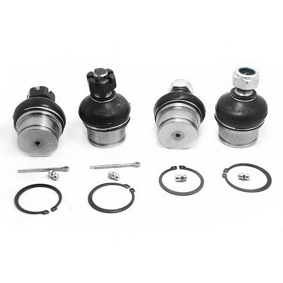 Front Upper and Lower Ball Joint Kit - Compatible with 1973 Jeep Commando