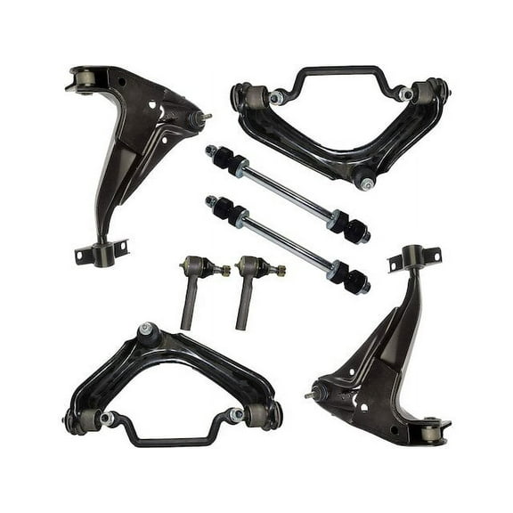 Front Upper and Lower Control Arm Sway Bar Link and Tie Rod End Kit - 8 Piece - Compatible with 2002 - 2005 Ford Explorer 2003 2004
