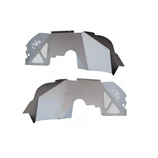 Spring Fenders Front Vented Aluminum Inner Coil Spring Fenders for 2018-2022 Jeep ...