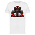 thumbnail image 1 of Front View Of A Racing Car. T-Shirt Men -Image by Shutterstock, Male 3X-Large, 1 of 2