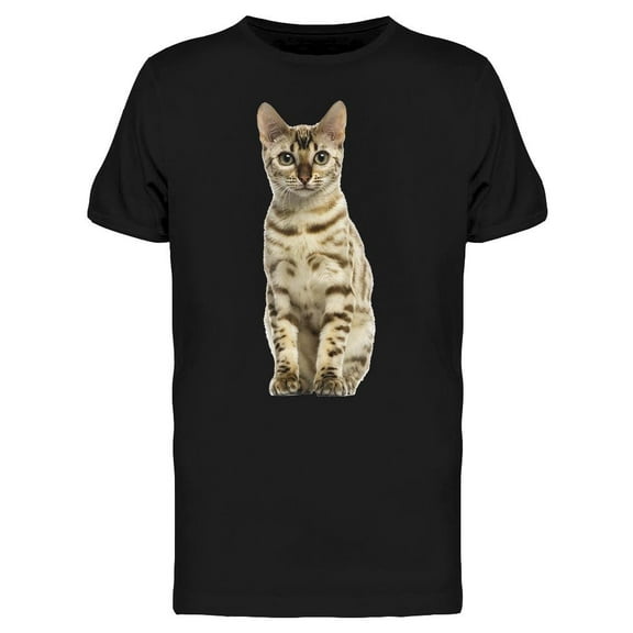 Front View Of Young Bengal Breed T-Shirt Men -Image by Shutterstock, Male Small
