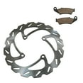 thumbnail image 1 of Front Wave Disc Brake Rotor & Brake Pads for Suzuki RM-Z250 2004 2005 2006, 1 of 1