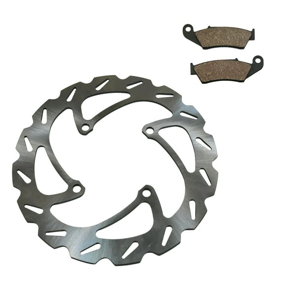 Front Wave Disc Brake Rotor & Brake Pads for Suzuki RM-Z250 2004 2005 2006