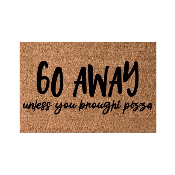 Front Welcome Mat Funny Floor Mat Front Door Mat Inside Entrance Coco Coir Welcome Mat - Heavy-Duty Backing Funny Door Mats Rug Holders for Wood Floors Entry Floor Mats For Business 16x24IN