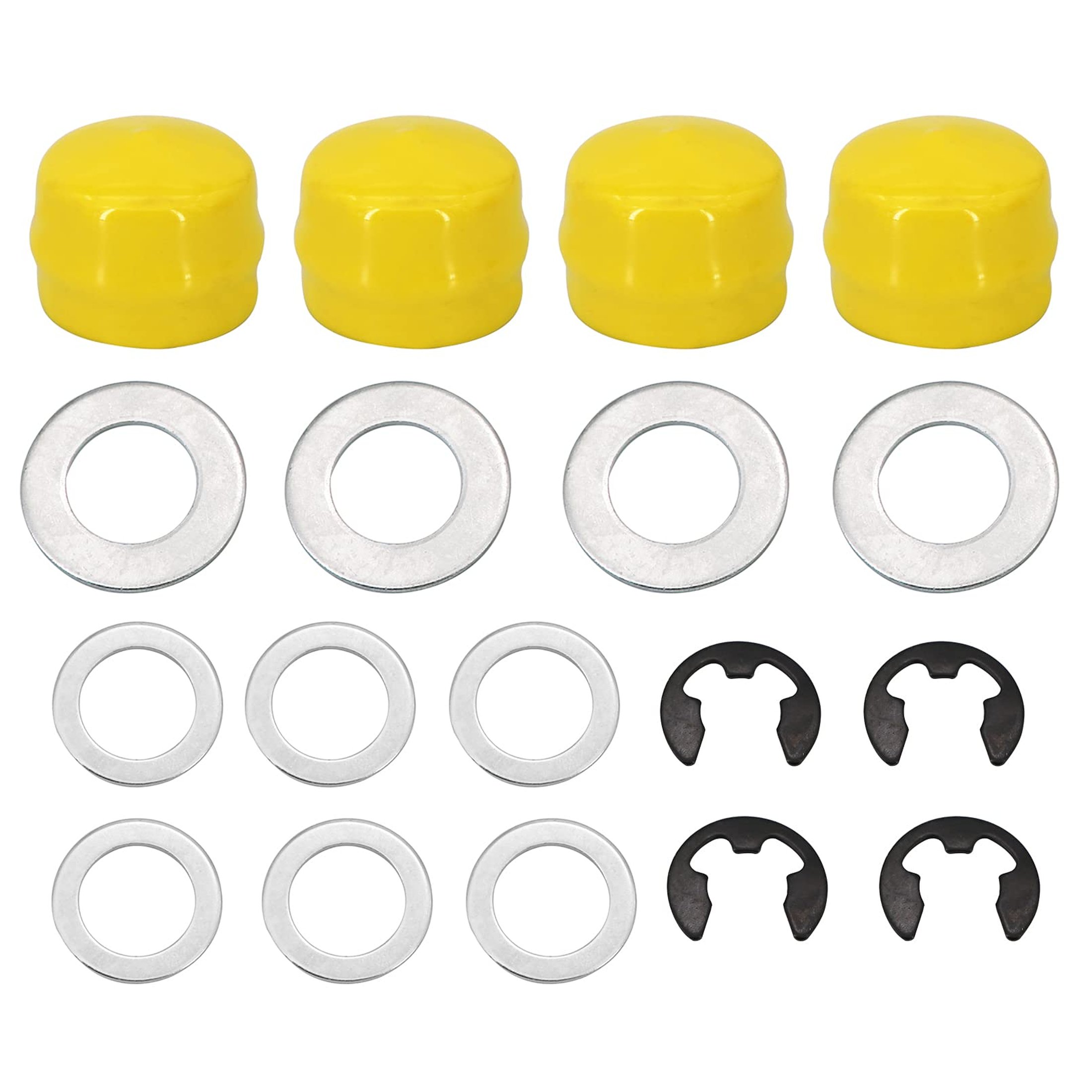 Front Wheel Axle Hardware Kit for M143338 GX21931 Z9972H Hub Caps ...