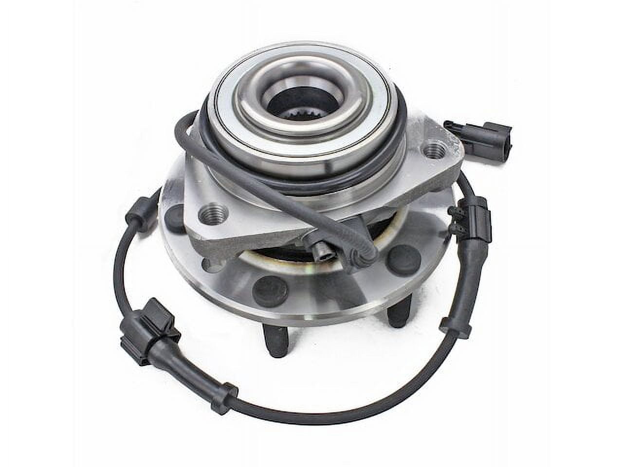 Front Wheel Bearing Hub Assembly - Compatible with 2002 - 2009 Chevy Trailblazer 4WD 2003 2004 2005 2006 2007 2008