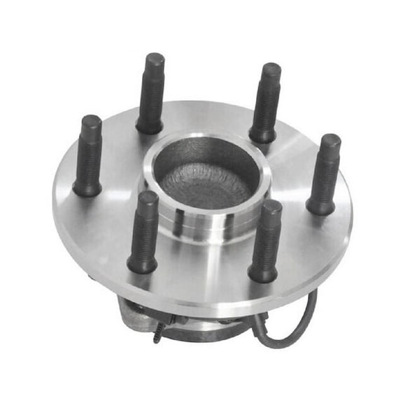 Front Wheel Bearing Hub Assembly - Compatible with 2005 - 2007 Chevy Silverado 1500 RWD (Fits Vehicles with 17 Inch Wheels Only) 2006