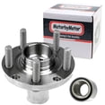 thumbnail image 1 of Front Wheel Bearing Hub Assembly Fit 1998-2002 Subaru Forester,1993-1999 Subaru Impreza,1991-1999 Subaru Legacy Hub Bearing w/ABS 5 Lugs, Replace 930-500, 517008, 1 of 1