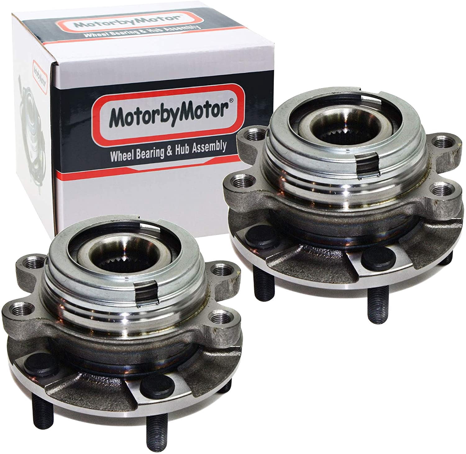 Front Wheel Bearing Hub Assembly Fit 2007 2008 2009 2010 2011 2012 ...