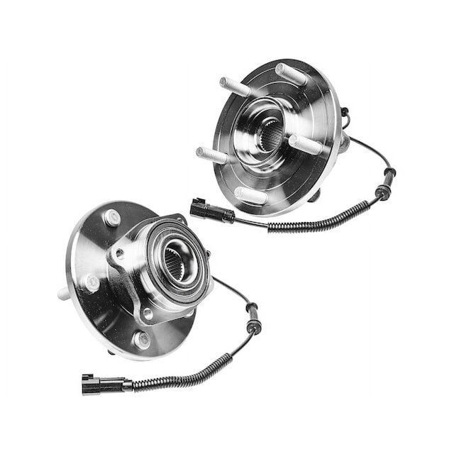 Front Wheel Bearing Hub Assembly Set of 2 with 5Lugs Compatible