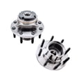 thumbnail image 1 of Front Wheel Bearing Hub Assembly Set of 2 - Compatible with 1999 - 2004 Ford F-350 Super Duty 4WD 2000 2001 2002 2003, 1 of 2