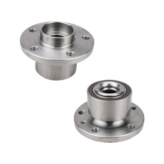 Front Wheel Bearing Hub Assembly Set of 2 - Compatible with 2007 - 2016 Volvo S80 2008 2009 2010 2011 2012 2013 2014 2015