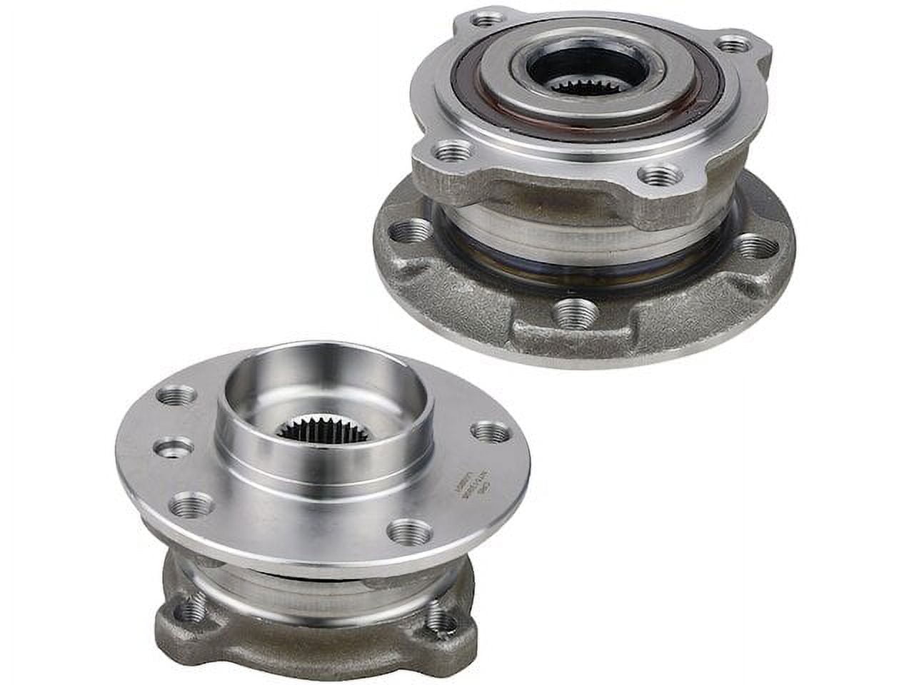 Front Wheel Bearing Hub Assembly Set of 2 Compatible with 2009
