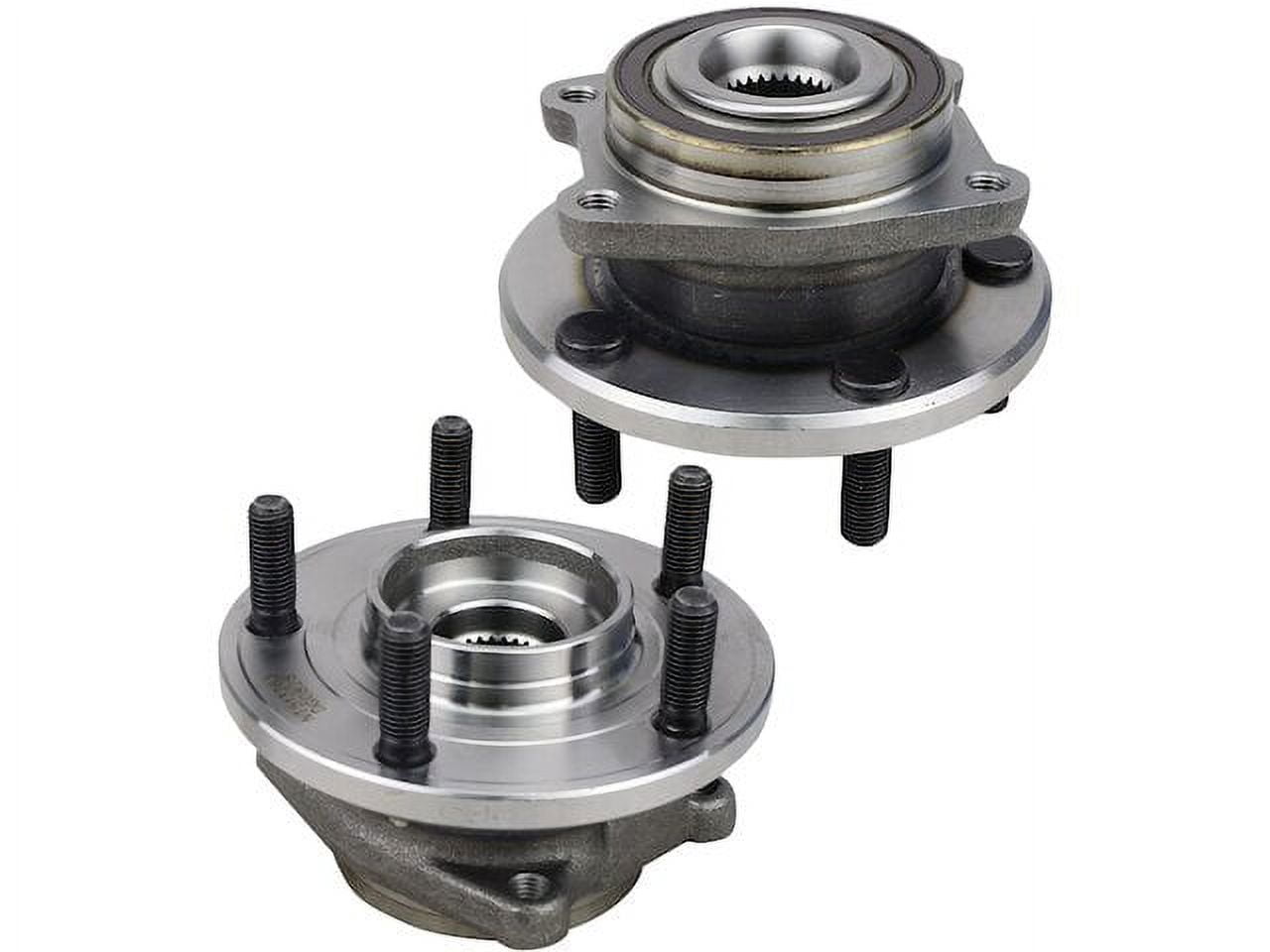 Pair Of 2 Front Wheel Bearing & Hub Assemblies - Fits 2015-17 Chrysler 200 & 2013-16 Dodge Dart
