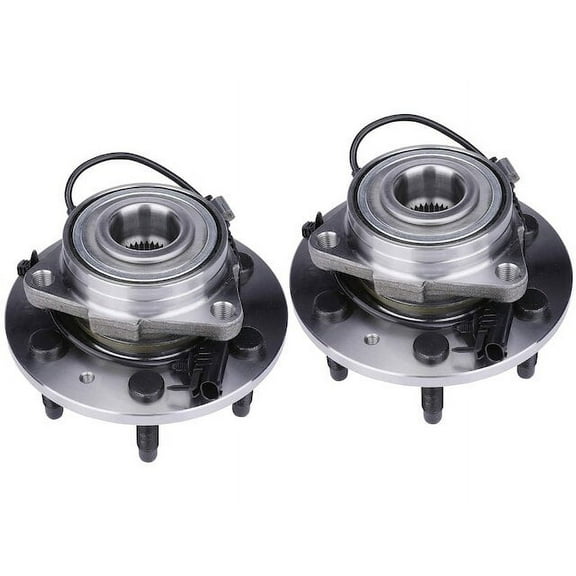 Front Wheel Bearing Hub Assembly Set of 2 - Compatible with 2015 - 2020 Mercedes-Benz C300 AWD 2016 2017 2018 2019