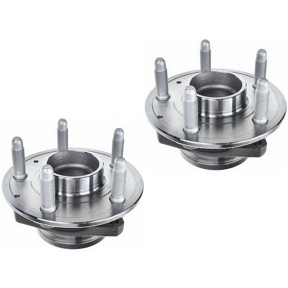 Front Wheel Bearing Hub Assembly Set of 2 - Compatible with 2016 - 2019 Chevy Camaro 2017 2018