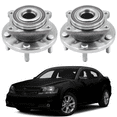 thumbnail image 1 of Front Wheel Bearing Hub Set Assembly Fit for 2008-2014 Dodge Avenger/2011-2014 Chrysler 200/2007-2010 Chrysler Sebring w/o ABS, Easy to Install, OE Direct Replacement - 513263, Reduce Noise, 1 of 6