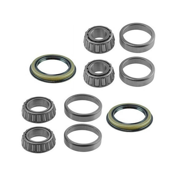 Front Wheel Bearing and Seal Kit 6 Piece - Compatible with 1998 - 2001 Mazda B2500 RWD 1999 2000