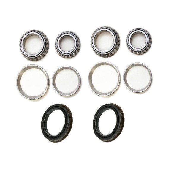 Front Wheel Bearings and Seals Kit with Installation Hardware