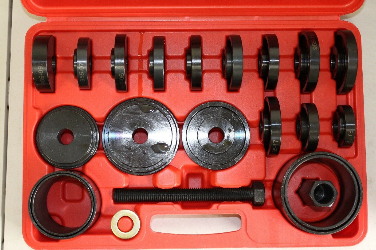 Front Wheel Drive Bearing Remover Installer Service Kit 23 Piece Code