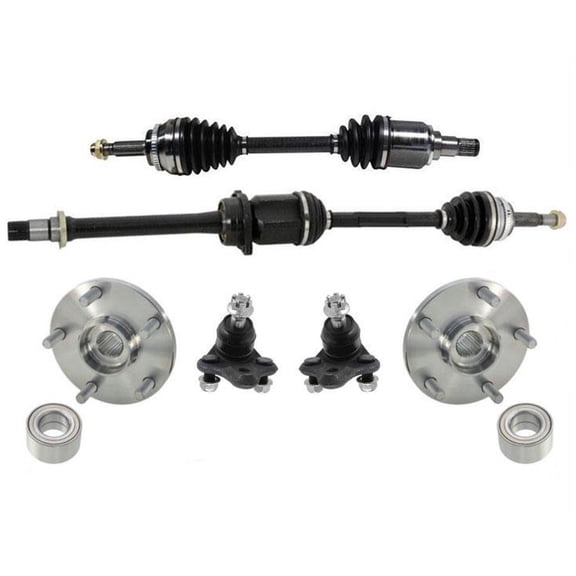 Front Wheel Drive CV Joint Hubs for Toyota Rav4 2001-2005 - 170982 - 2Pack Complete Kit (Fits Left & Right) - 3 Year Warranty - Fits NCV69602, TO8165, NCV69590, TO8155, 63042K, K90309