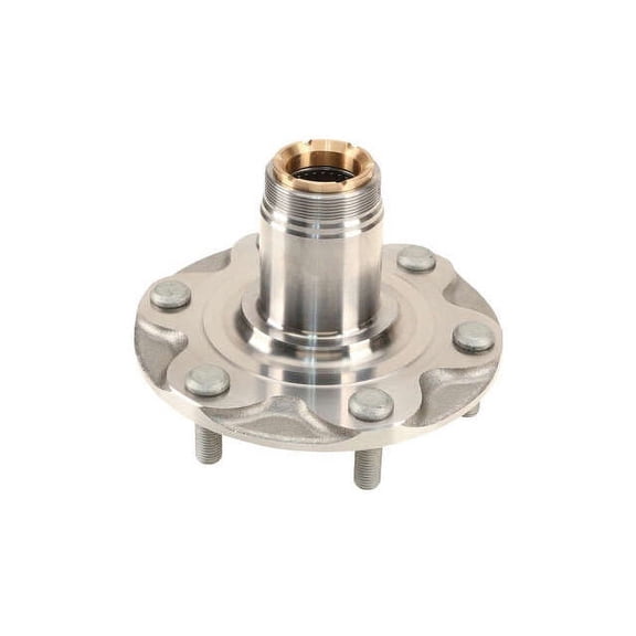 Front Wheel Hub, 6 Lug (without Bearing) - Compatible with 1995 - 2000 Toyota Tacoma (Without Automatic Disconnecting Differential) (From 1/01/1995, Up To 8/31/2000) 1996 1997 1998 1999