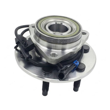 Front Wheel Hub Assembly (6 Wheel Studs) - Compatible with 1999 - 2006 Chevy Silverado 1500 4WD 2000 2001 2002 2003 2004 2005
