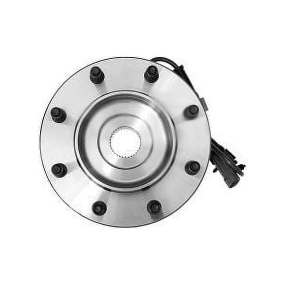 Front Wheel Hub Assembly - Compatible with 2001 - 2006 GMC Sierra 2500 HD 4WD 2002 2003 2004 2005