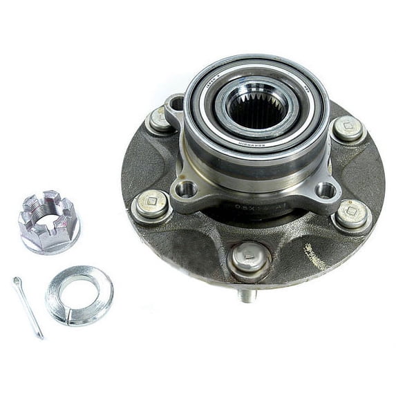 Front Wheel Hub Assembly - Compatible with 2001 - 2006 Mitsubishi Montero 4WD 2002 2003 2004 2005