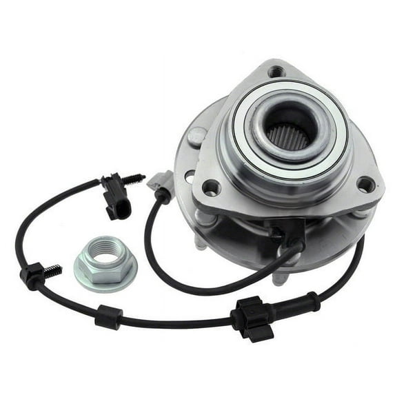 Front Wheel Hub Assembly - Compatible with 2002 - 2009 Chevy Trailblazer 2003 2004 2005 2006 2007 2008