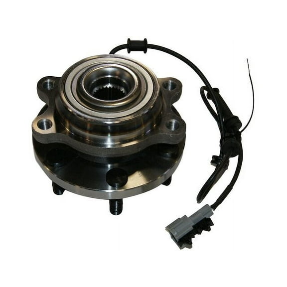 Front Wheel Hub Assembly - Compatible with 2005 - 2012 Nissan Pathfinder 4WD 2006 2007 2008 2009 2010 2011