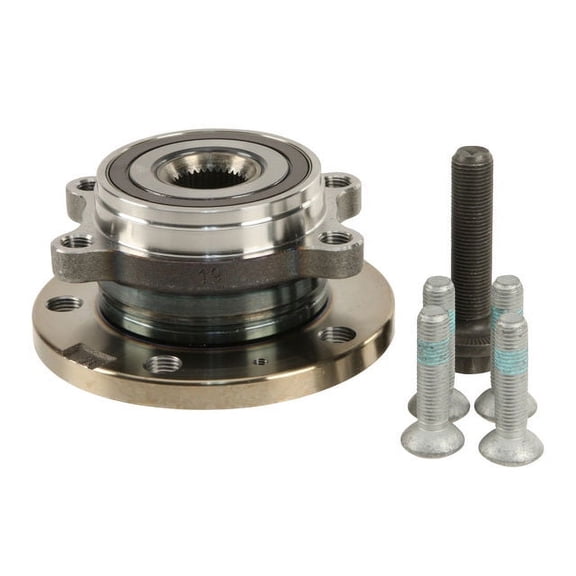 Front Wheel Hub Assembly - Compatible with 2005 - 2018 Volkswagen Jetta 2006 2007 2008 2009 2010 2011 2012 2013 2014 2015 2016 2017