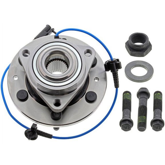 Front Wheel Hub Assembly - Compatible with 2007 - 2013 GMC Sierra 1500 2008 2009 2010 2011 2012