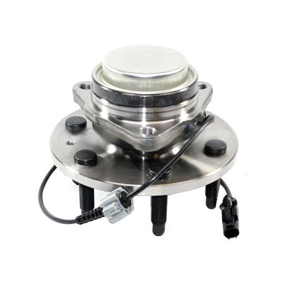 Front Wheel Hub Assembly - Compatible with 2007 - 2013 GMC Sierra 1500 RWD 2008 2009 2010 2011 2012