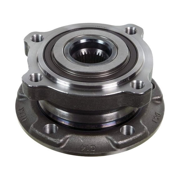 Front Wheel Hub Assembly - Compatible with 2010 - 2014 BMW X6 M 2011 2012 2013