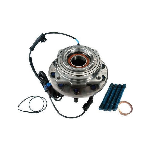 Front Wheel Hub Assembly - Compatible with 2011 - 2016 Ford F-450 Super Duty 4 X 4 Cab & Chassis - Crew Cab 2012 2013 2014 2015