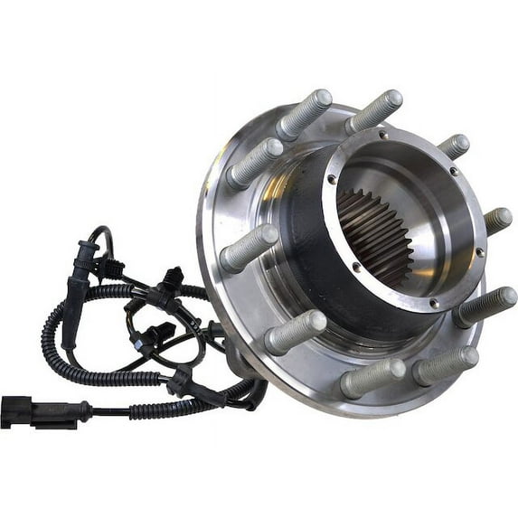 Front Wheel Hub Assembly - Compatible with 2017 - 2021 Ford F-550 Super Duty 4 X 4 2018 2019 2020