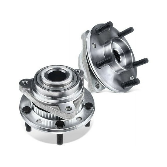 Front Wheel Hub Assembly Set 2 - Compatible with 1992 - 1993 GMC Typhoon Base AWD 4.3L V6