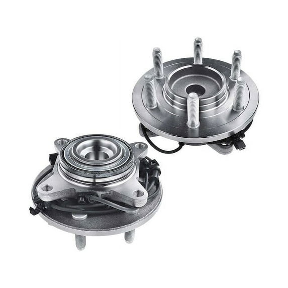 Front Wheel Hub Assembly Set 2 - Compatible with 1995 - 2000 Chevrolet Tahoe - Autopart Premium