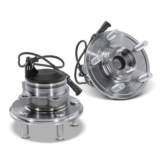 Front Wheel Hub Assembly Set 2 - Compatible with 2000 - 2008 Jaguar S-Type 2001 2002 2003 2004 2005 2006 2007