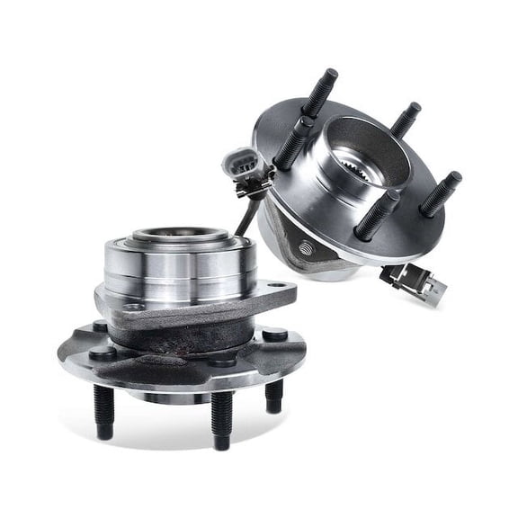 Front Wheel Hub Assembly Set 2 - Compatible with 2002 - 2007 Saturn Vue - Autopart Premium