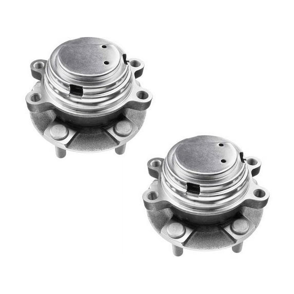Front Wheel Hub Assembly Set 2 - Compatible with 2003 - 2012 INFINITI FX35 Base RWD 3.5L V6 2004 2005 2006 2007 2008 2009 2010 2011