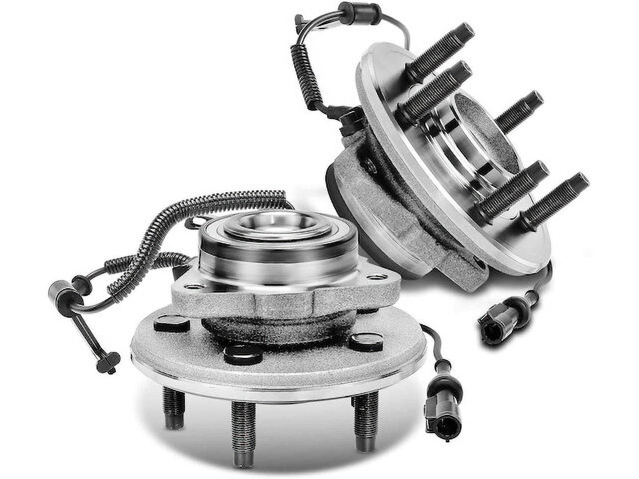 Front Wheel Hub Assembly Set 2 - Compatible with 2006 - 2010 Ford ...