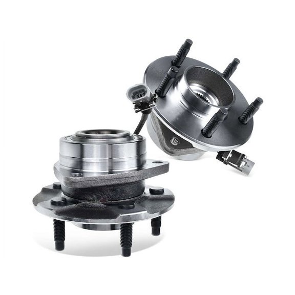 Front Wheel Hub Assembly Set 2 - Compatible with 2006 Pontiac Torrent Base 3.4L V6