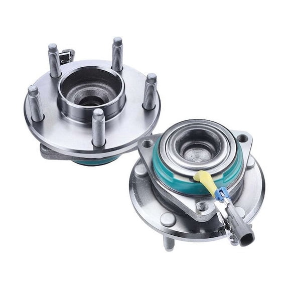 Front Wheel Hub Assembly Set 2 - Compatible with 2009 - 2013 Chevy Corvette 2010 2011 2012