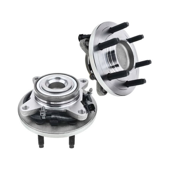 Front Wheel Hub Assembly Set 2 - Compatible with 2011 - 2014 Ford Expedition 5.4L V8 2012 2013