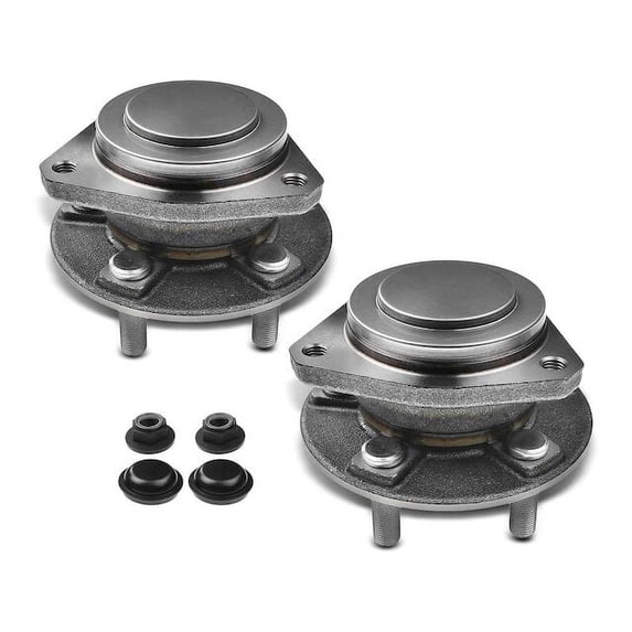 Front Wheel Hub Assembly Set 2 - Compatible with 2012 - 2020 Chrysler 300 - Autopart Premium