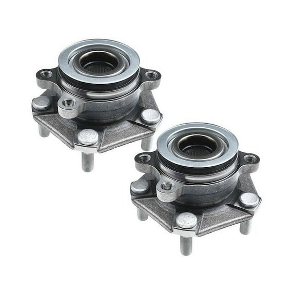 Front Wheel Hub Assembly Set 2 - Compatible with 2013 - 2019 Nissan Sentra - Autopart Premium