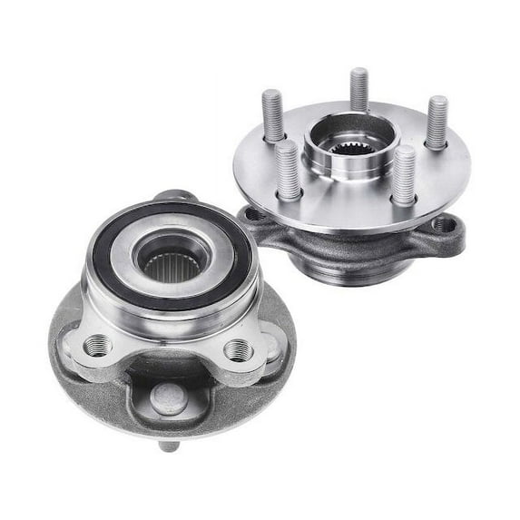 Front Wheel Hub Assembly Set 2 - Compatible with 2017 - 2020 Toyota Prius 1.8L 4-Cylinder - Autopart Premium